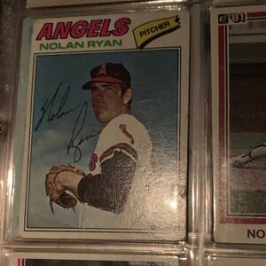 Nolan Ryan Angels Baseball Card